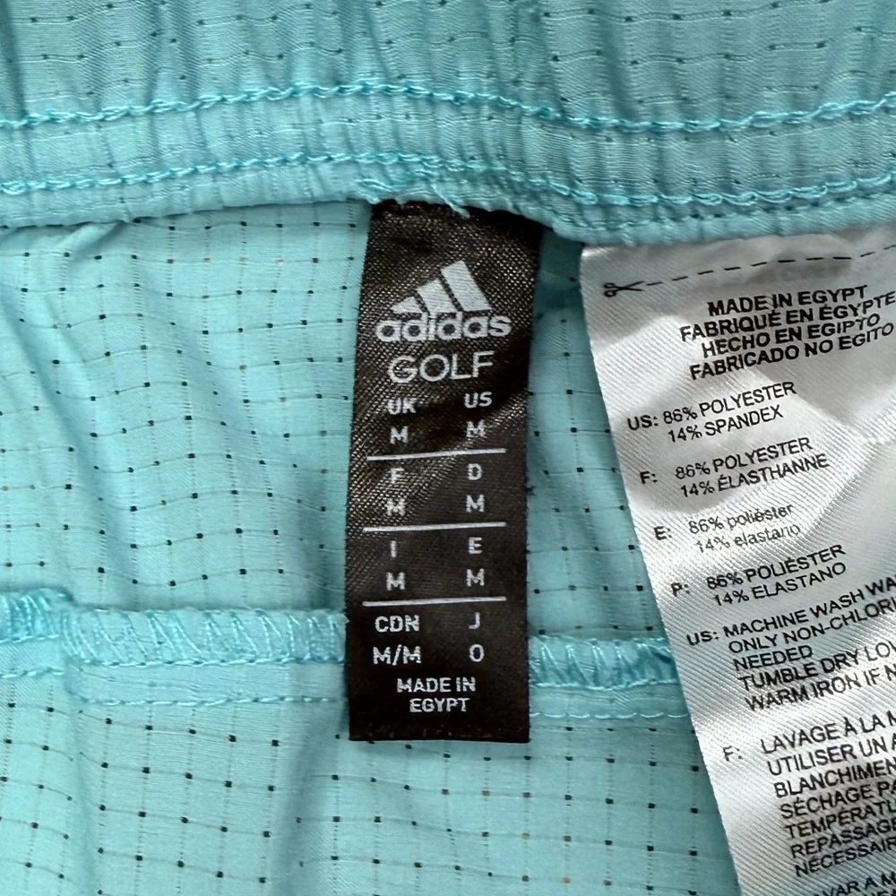 Adidas Golf 9” Shorts Carolina Blue Medium Originals ADVR0834 Training